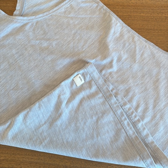 Vuori Heathered Grey Lux Performance Racerback Athletic Tank - Picture 6 of 6